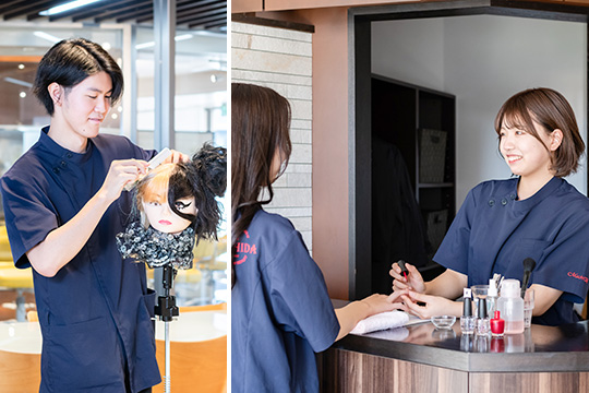 １コチョイス（ヘアアレンジ／ネイル）
