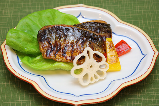 鯵の照り焼き