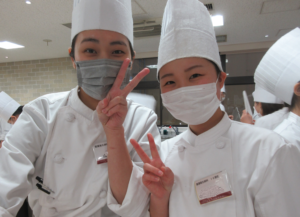 １Aクラス☆アップルパイを焼く☆