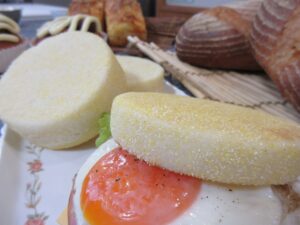 2Bクラス　初めての製パン実習！！