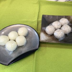 1Aクラス初めての和菓子実習☆