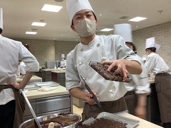 2Aクラスチョコレート実習🍫