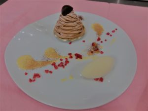 秋を感じるモンブラン（8/18 体験入学）