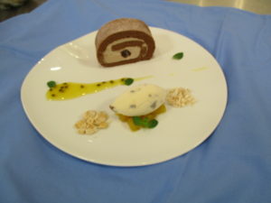 チョコロールケーキ（6/24体験入学）