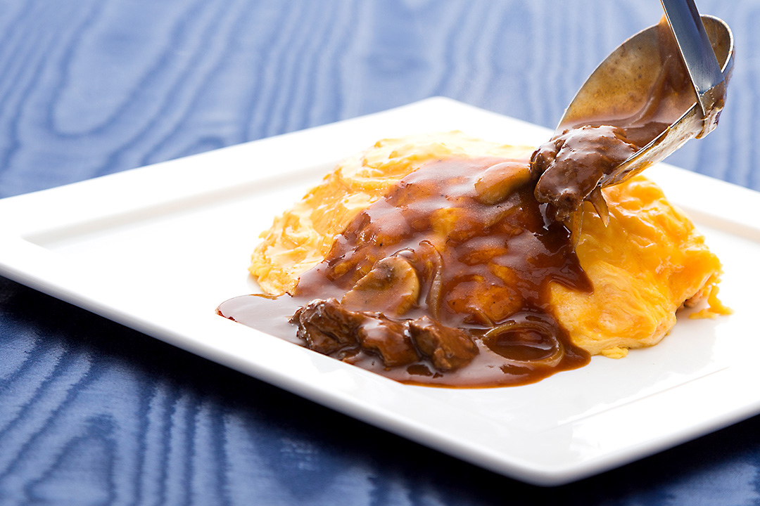 オムライス(デミグラスソース)