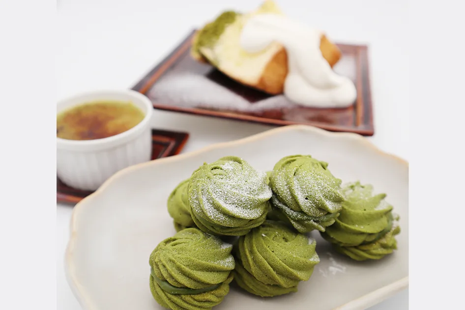 抹茶スイーツ3種